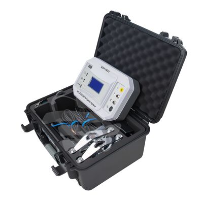 Detector de metais subterrâneo de pistolas duplas com narração para localização precisa de falhas em cabos