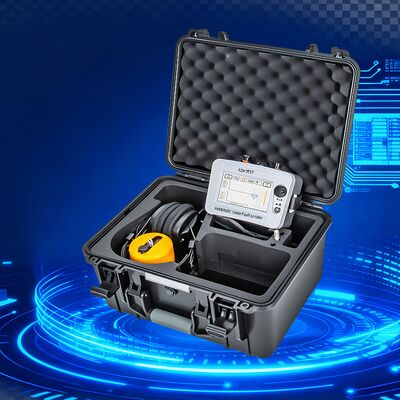 Pinpointer de falha de cabo com tecnologia de posicionamento de diferença de tempo magnética acústica para localização precisa de falha