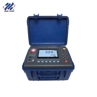 Teste digital de resistência de isolamento de alta tensão Megohmmeter 500V-15kV 0.01MΩ-50TΩ