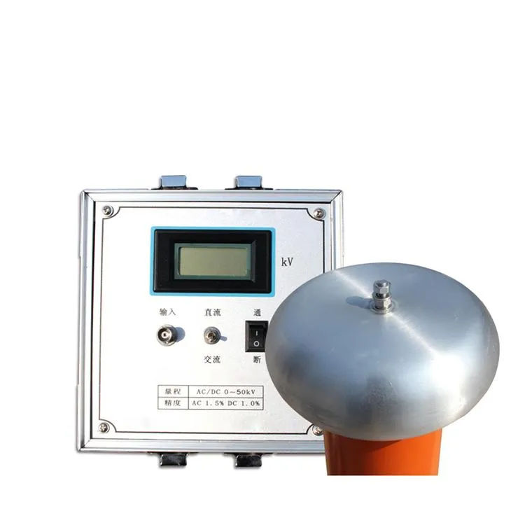 Teste de eletricidade divisor de alta tensão essencial voltímetro para campo e laboratório 1