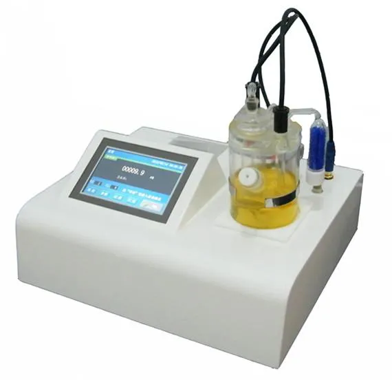 Trace Humidity Meter Karl Fischer Microcoulometric Branco Personalizado 0