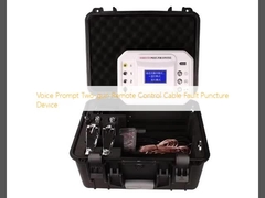 Prompt de voz: Falha no cabo do controle remoto de duas pistolas, dispositivo de perfuração