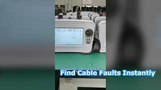 Teste de precisão do localizador de falhas de cabo XZH TEST XHDD503C